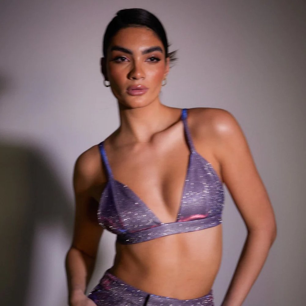 Purple Astrid Bralette (size M), SLA the Label